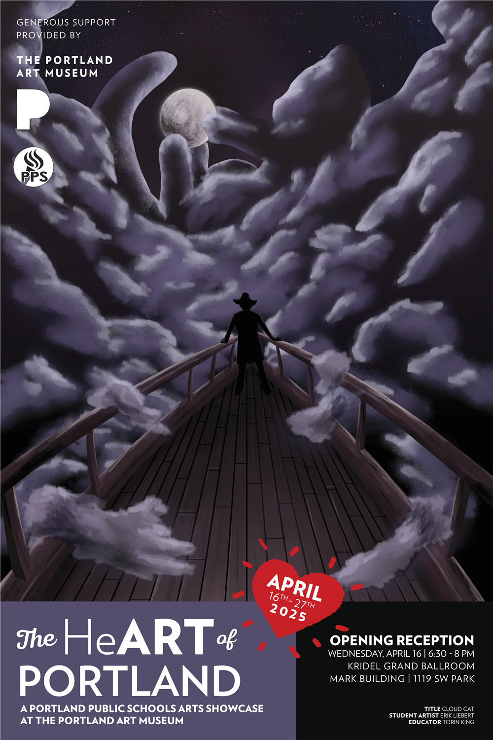  This is the poster for the Heart of Portland event